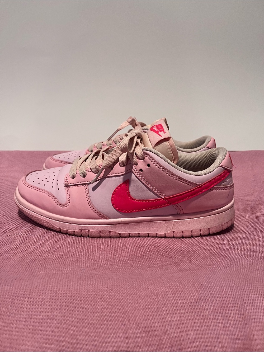Nike Triple Pink Barbie Dunks